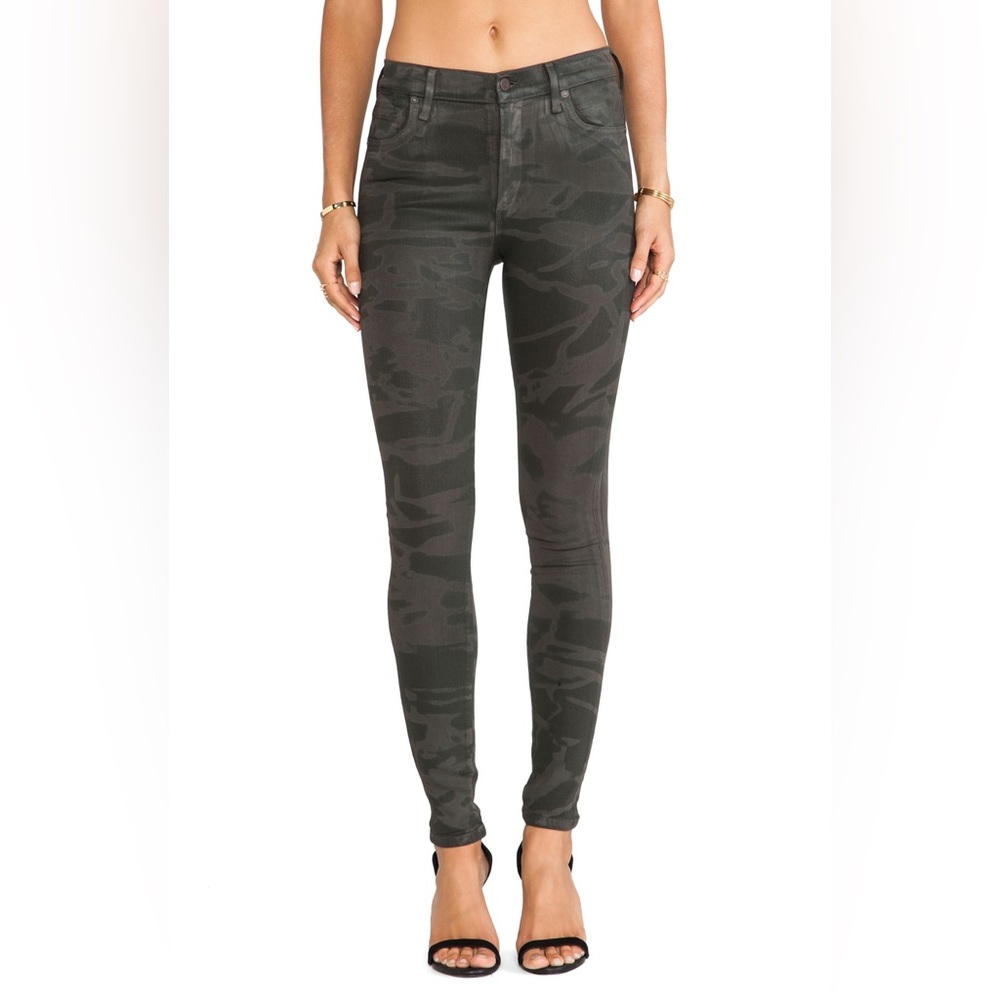 citizens of humanity 🐺 the rocket camo jeans